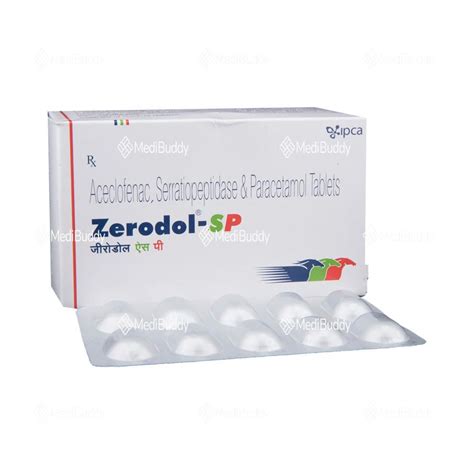 Zerodol-SP Tablet: Price, Uses, Side Effects & How to Use - MediBuddy