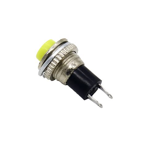 Electronic Spices 10mm Panel Mount Momentary Horn Types Push Button ...