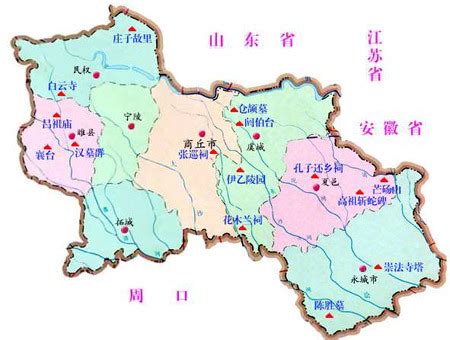 河南省商丘地图各县,商丘地图各县地图 - 伤感说说吧