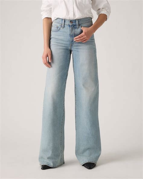 728 High Rise Wide Leg Jeans - Blue | Levi's® NL