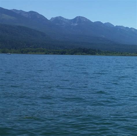 Flathead Lake From Space