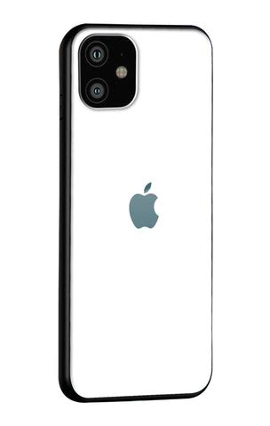 Arctic White iPhone 12 Glass Back Cover - Flat 35% Off On iPhone 12 ...