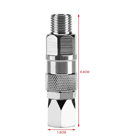 1/4-Inch Stainless Steel Airless High Pressure Spray Gun Swivel Joint ...