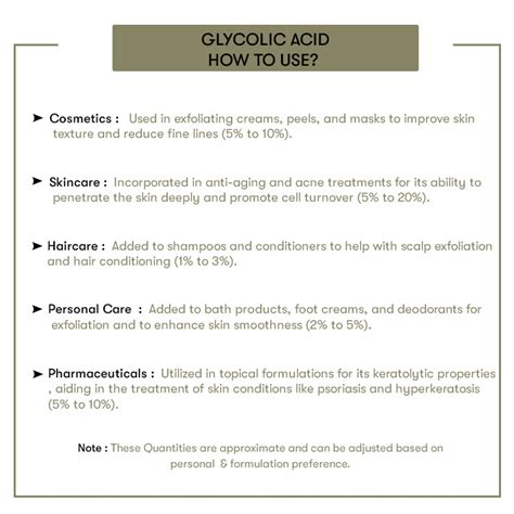 Buy Glycolic Acid Online at Best Price in India | Glycolic Acid ...