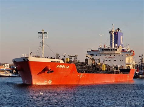 AMELIA, Chemical/Oil Products Tanker - Details and current position ...