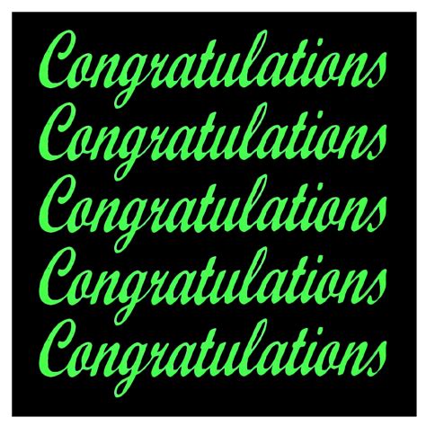 Comet Busters Glow in the Dark Congratulations Stickers for Gifts, Env
