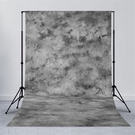 Buy Avezano Abstract Grey Portrait Backdrop Grey Old Master Photography ...