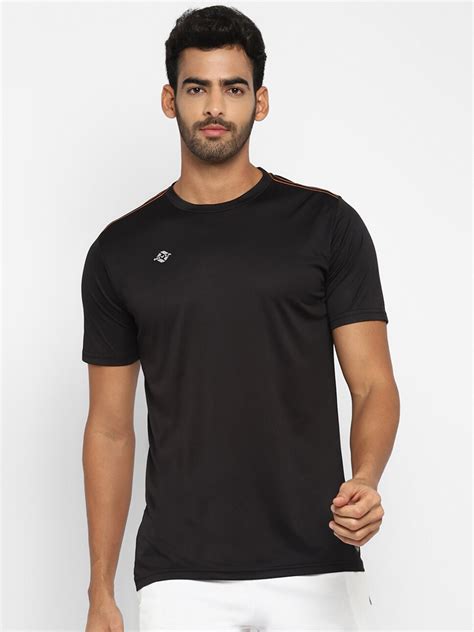 Buy NIVIA Men Black T Shirt - Tshirts for Men 20587426 | Myntra