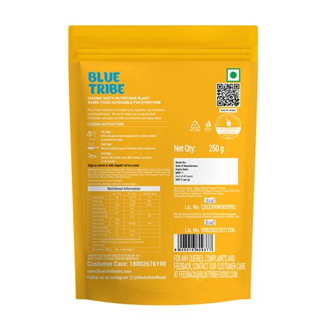 Ready to Eat - Tandoori Soya Chaap (250g) – Blue Tribe Foods