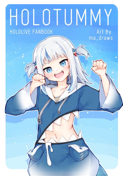 gawr gura and gawr gura (hololive and 1 more) drawn by ma_draws | Danbooru