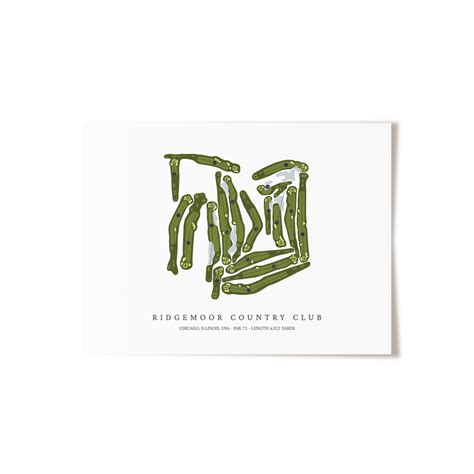 Ridgemoor Country Club | Golf Course Map