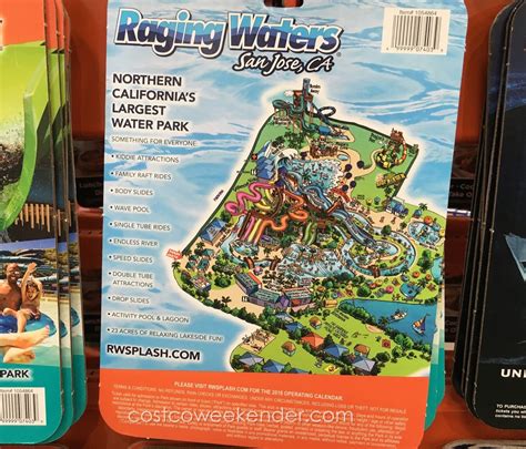 Raging Waters 2016 Adult Single Day Admission Ticket | Costco Weekender