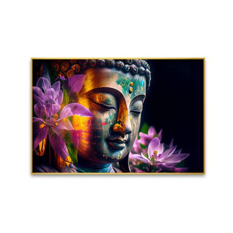 Lord Buddha Canvas Wall Paintings – Decors Mantra