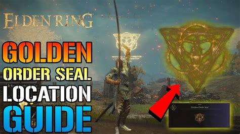 Elden Ring: Golden Order Seal! Is A MUST Have! How To BOOST Golden ...