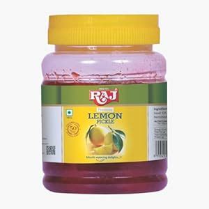 Raj Lime Pickle 500gm - Pack of 2 : Amazon.in: Grocery & Gourmet Foods