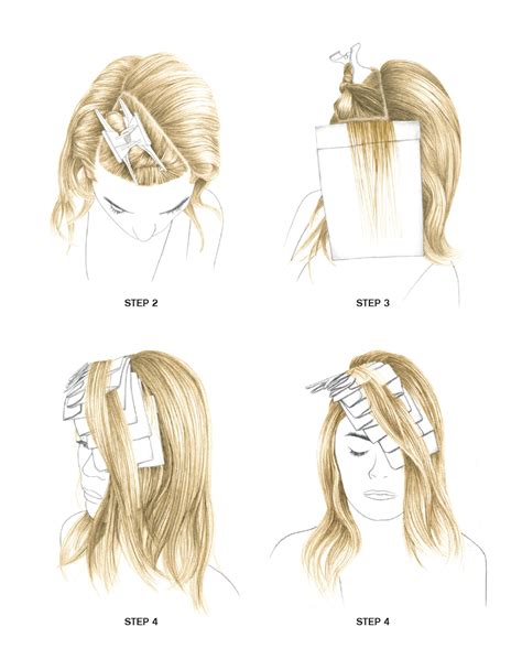Hair highlighting techniques online