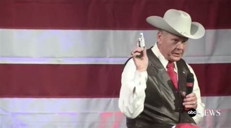 Image result for roy moore pistol
