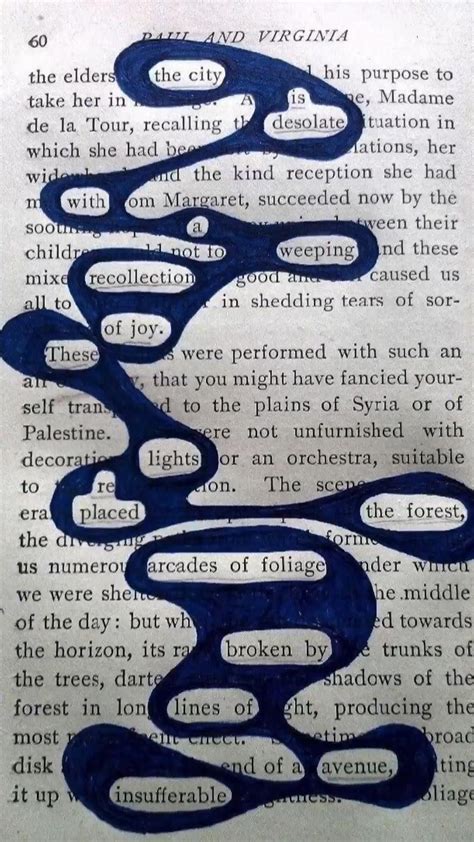 Poesía blackout o blackout poetry una estrategia interesante para crear ...