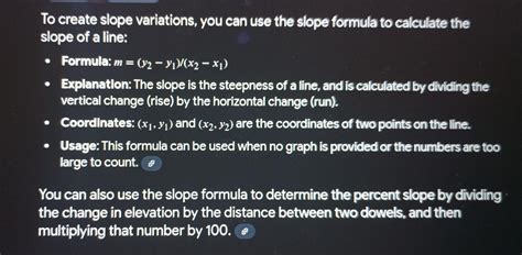 How to calculate slope variations - Brainly.in