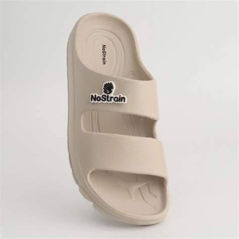 Men's Waterproof Beige Sandals with Supportive Sole – Lightweight Slip