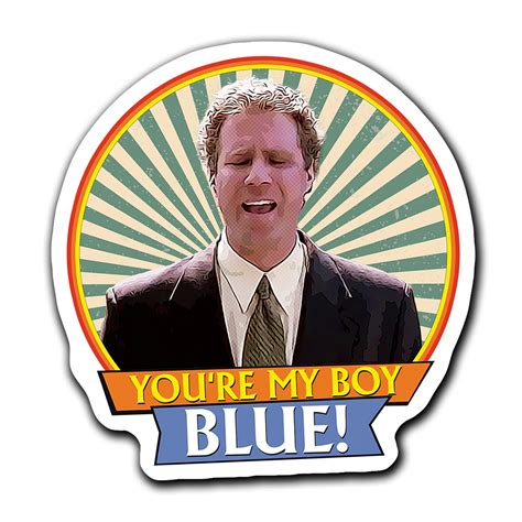 Amazon.com: Old School You're My Boy Blue Retro Movie Custom Sticker 5 ...