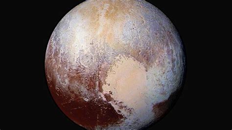 Ultra high resolution photo of Pluto (enhanced colour’s) (zoom in) : r ...