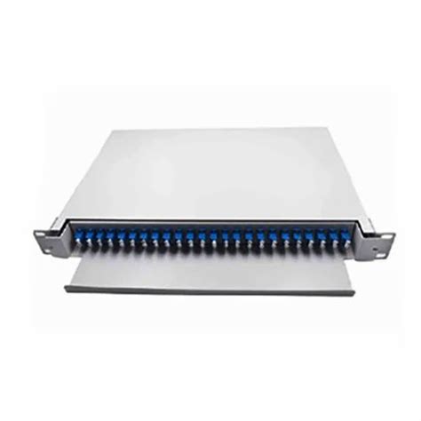 Termination Boxes - 24 Port Rack Mount Fiber Optic Patch Panel Service ...