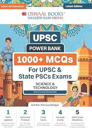 UPSC Power Bank:1000+ MCQs for UPSC and State PSCs and exams Science ...