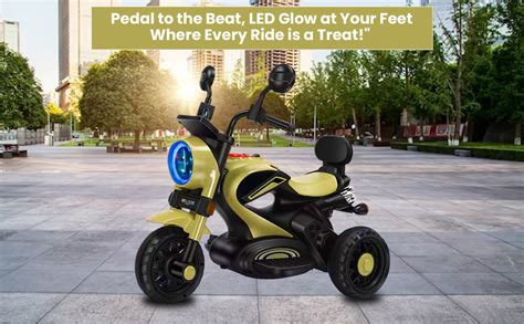 Buy Jammbo Super Harley Kids' Battery-Operated Bike - Forward/Backward ...