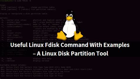 Image result for Fdisk Linux Partition Code