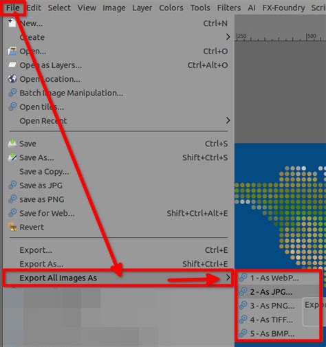 Image result for How to Export a File Using Python GIMP