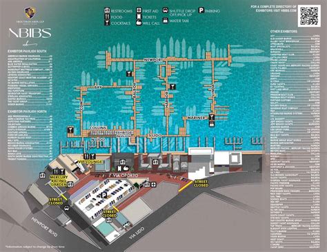 Newport Beach International Boat Show Map 2025