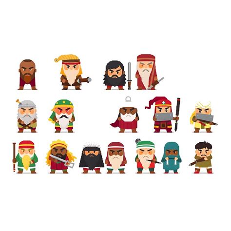 Diverse warrior in 4 bit pixel art grid simple 4 bit pixelated style ...