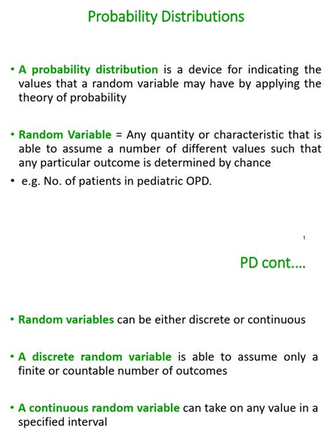 Probability Distribution of a Random Variable 的图像结果