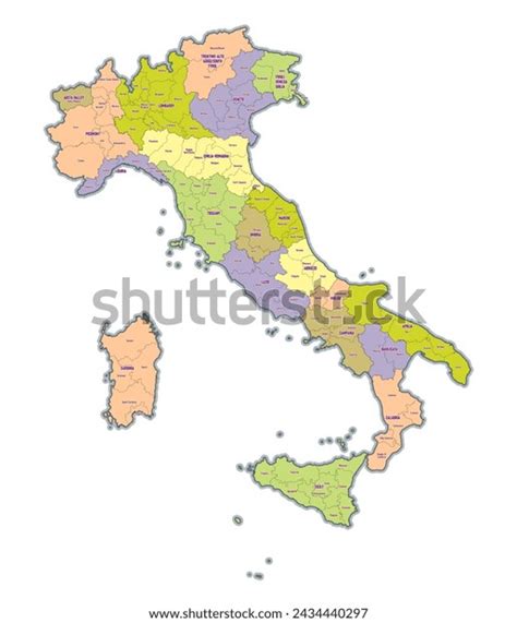 Italy County Map 的图像结果