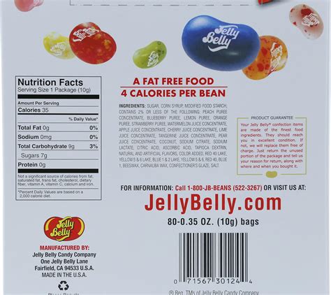 Sour Patch Jelly Beans Nutrition Facts at Eva Facy blog