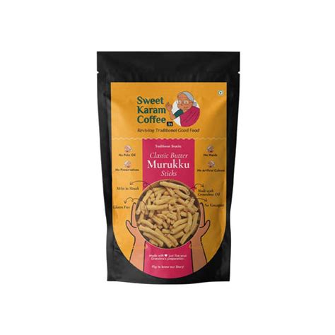 SKC Butter Murukku Sticks 95g – Chennai Grocers- Everyday Gourmet