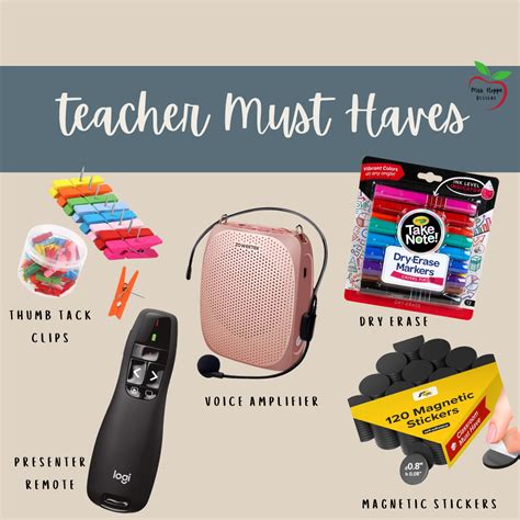 Teacher Must Haves in 2025 | Teacher must haves, Teacher essential ...