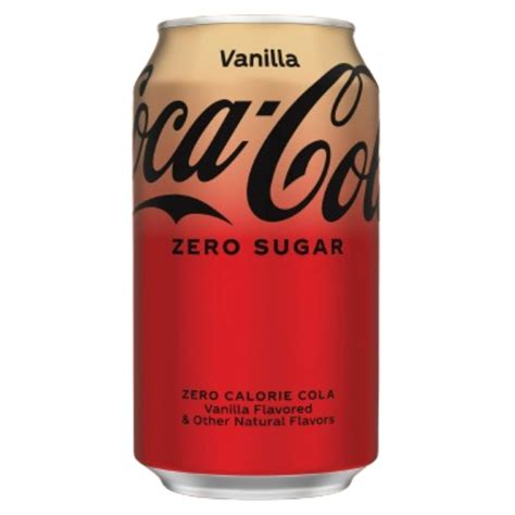 Coca Cola Vanilla Zero Sugar 12x355ml - Pacific Candy Wholesale