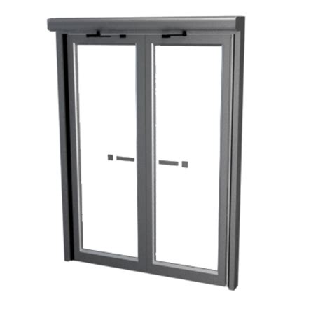 BIM objects - Free download! Space saving double swing door - Balance ...