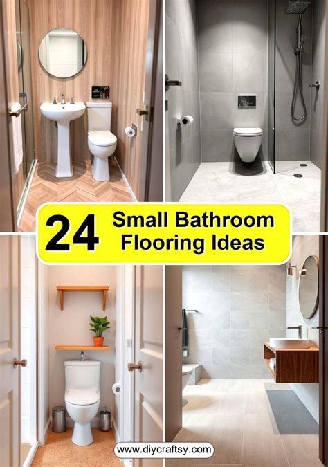 24 Small Bathroom Flooring Ideas: Durable & Stylish Options