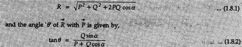 Vector Addition - law, Solved Example Problems