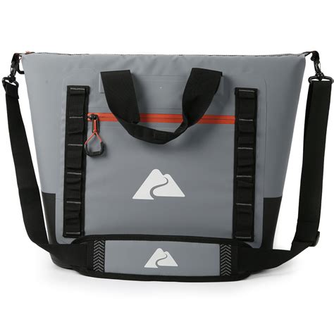 Ozark Trail 30 Can Soft Sided Cooler, Gray and Black – Walmart ...