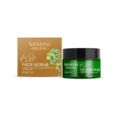 Organic Kale Face Scrub Gel | Exfolie & Nourish Sk – Beauty Planet