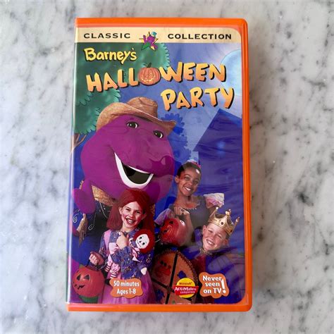 Vintage 1998 Barneys Halloween Party VHS - Etsy