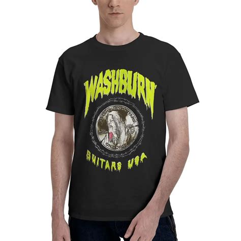 Washburn Dimebag Darrell Dime 100% Cotton Casual Breathable Confortable ...