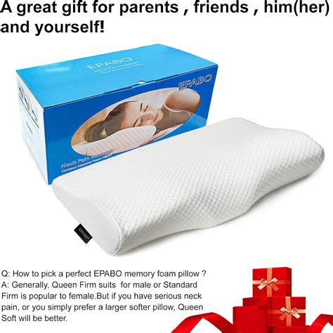 Buy EPABO Contour Memory Foam Pillow Orthopedic Sleeping Pillows ...