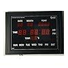 Buy Ajanta Quartz Plastic Digital LED Rectangle Wall Clock (DC 017, 39. ...