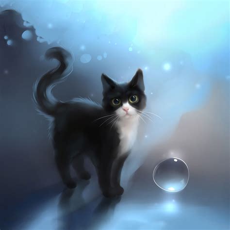 cat drawing wallpaper
