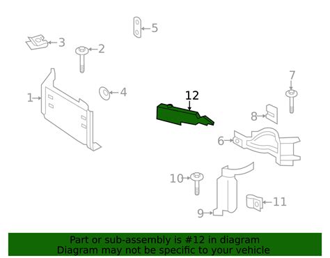 2017-2019 Ford Bumper Face Bar Bracket HC3Z-17C947-H | Blue Springs ...